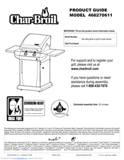 Char-Broil 466270611 Product Manual