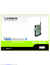 Cisco Linksys WMA11B User Manual