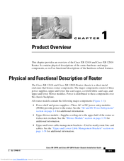 Cisco XR 12416 Installation Manual