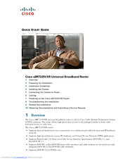 Cisco UBR7225VXR Quick Start Manual