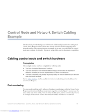Cisco Network Switch Cabling User Manual