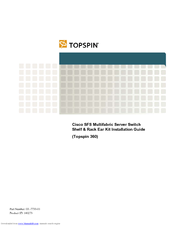 Cisco Topspin 360 Installation Manual