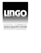 Clarion UNGO MS5500 Owner's Manual