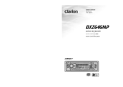 Clarion DXZ646MP Owner's Manual