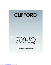 Clifford intelliguard 700-IQ Owner's Manual
