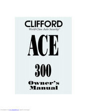 Clifford ACE 300 Owner's Manual
