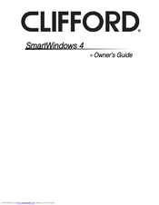 Clifford G4 System Series Owner's Manual