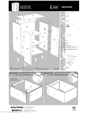 Closet Maid 2 Door Multi-purpose Cabinet UC2DR Assembling Instructions