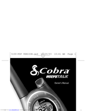 Cobra microTALK PR3100DX Owner's Manual