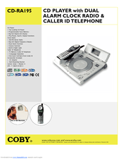 Coby CD-RA195 Specification