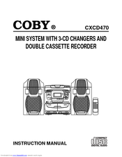 Coby CXCD470 Instruction Manual