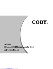 Coby DVD468 - AV System Instruction Manual