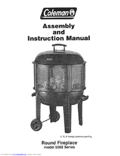 Coleman 5068 series Assembly And Instruction Manual