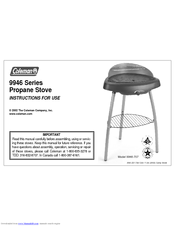 Coleman 9946 Series Instructions For Use Manual