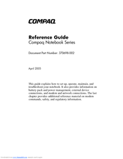 Compaq Presario 2299 Reference Manual