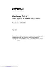 Compaq Evo N150 Series Hardware Manual