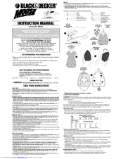 Black & Decker Mouse MS500 Instruction Manual
