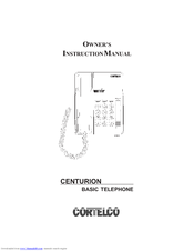 Cortelco Centurion 3690**VOE-21F Series Owner's Instruction Manual