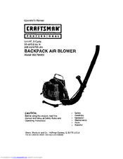 Craftsman 360.7969 Operator's Manual