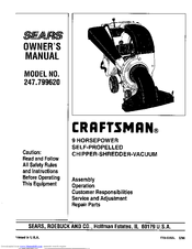Craftsman 247.799620 Owner's Manual