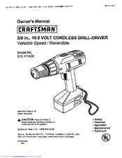 Craftsman 973.111430 Owner's Manual