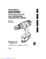Craftsman 973.2748.70 Owner's Manual
