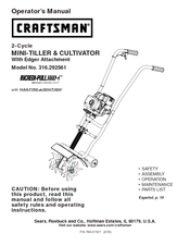 Craftsman Incredi-Pull 316.29256 Operator's Manual
