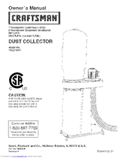 Craftsman 152.213361 Owner's Manual