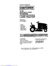 Craftsman 917.27223 Owner's Manual
