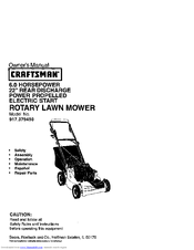 Craftsman 917.37945 Owner's Manual