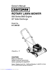 Craftsman 917.385125 Owner's Manual