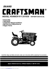 Sears 917O251550 Owner's Manual