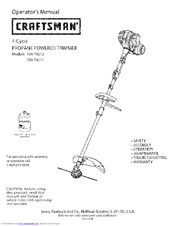 Craftsman 104.79211 Operator's Manual