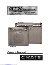 Crate GTX212 Owner's Manual