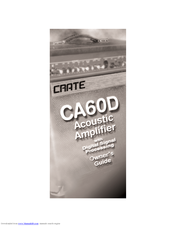 Crate CA 60D Owner's Manual