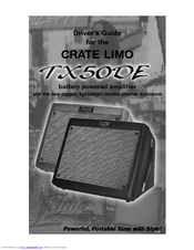 Crate LIMO TX50DE Driver Manual
