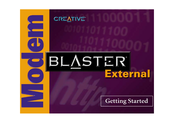 Creative Modem Blaster V.92 External Getting Started Manual