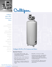 Culligan Hi-Flo 50 HD-846 Brochure & Specs