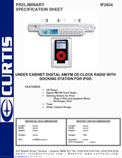 Curtis IP2604 Specification Sheet