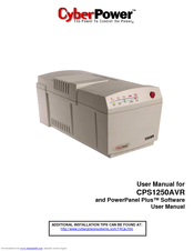 CyberPower PowerPanel Plus User Manual
