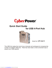 CyberPower CP CP-H411 CP-H411 Quick Start Manual