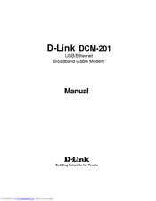 D-Link DCM-201 User Manual
