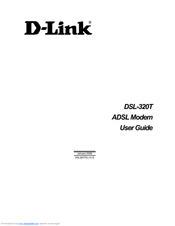 D-Link DSL-320T User Manual
