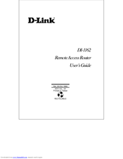 D-Link DI-1162 User Manual