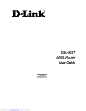 D-Link DSL-520T User Manual