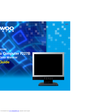 Daewoo F227B User Manual