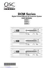 QSC DCM-2 User Manual