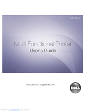 Dell 2145 Color Laser User Manual