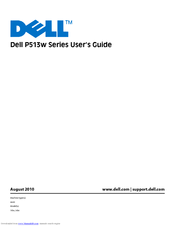 Dell P513w Series User Manual