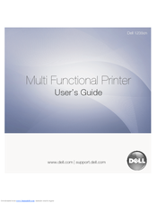 Dell Multifunction Color Laser Printer 1235cn User Manual